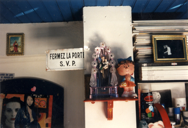 Atelier d'artiste du peintre contemporain Jérémie Baldocchi, de 1994 à 1997