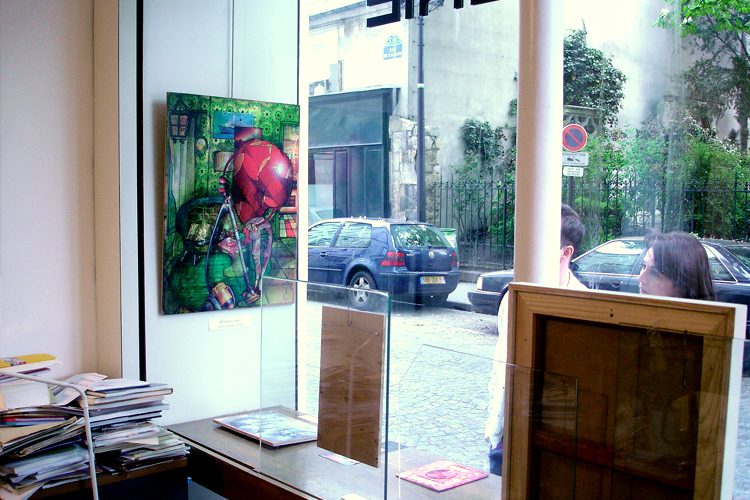 Exposition personnelle Galerie La Hune – Brenner – Paris du 25 Avril au 06 Mai 2006