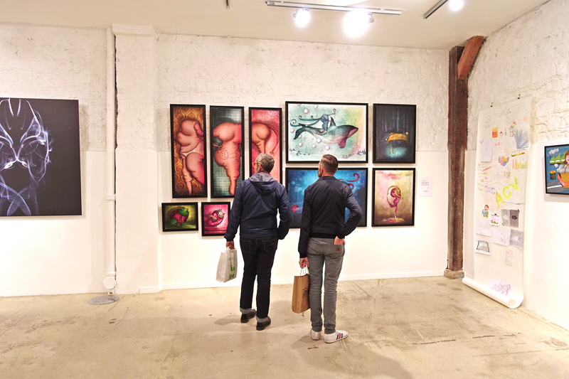Exposition collective Espace Léon Blum – Paris du 6 au 8 Octobre 2017