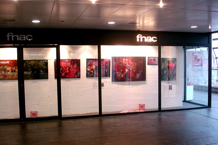 Exposition personnelle Fnac Forum des Halles – Paris du 11 au 30 Decembre 2006