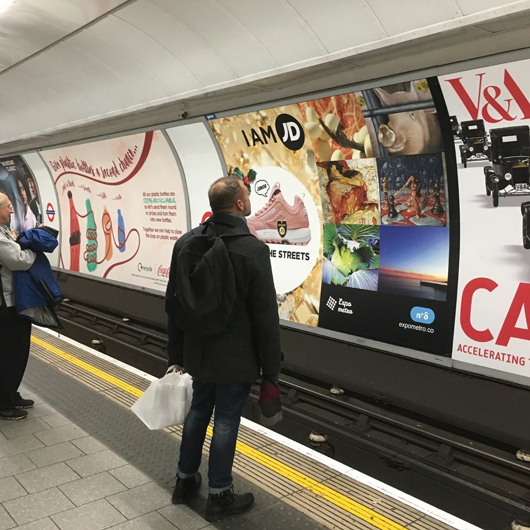 Exposition collective Exposition collective dans le métro de Londres du 1er au 15 Décembre 2019