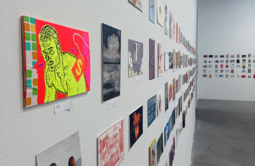 Exposition collective Vente de carte postale d’artiste – Visual Aids – New-York – USA du 03 au 05 Janvier 2020