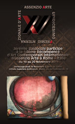 Exposition collective: Massenzio Arte – Rome – Italie du 10 au 20 Novembre 2011