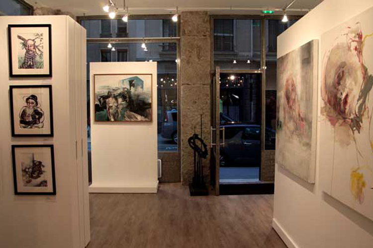 Exposition collective Galerie Gilbert Riou – Lyon – France du 26 Avril au 06 Mai 2013