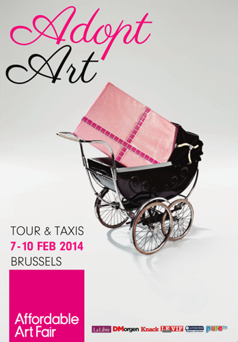Exposition collective: Foire Affordable Art Fair à Bruxelles – Belgique du 06 au 10 Fevrier 2014