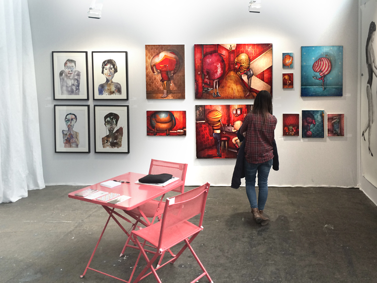 Exposition collective Foire Affordable Art Fair à Bruxelles – Belgique du 06 au 10 Fevrier 2014