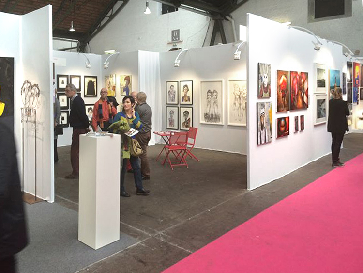 Exposition collective Foire Affordable Art Fair à Bruxelles – Belgique du 06 au 10 Fevrier 2014