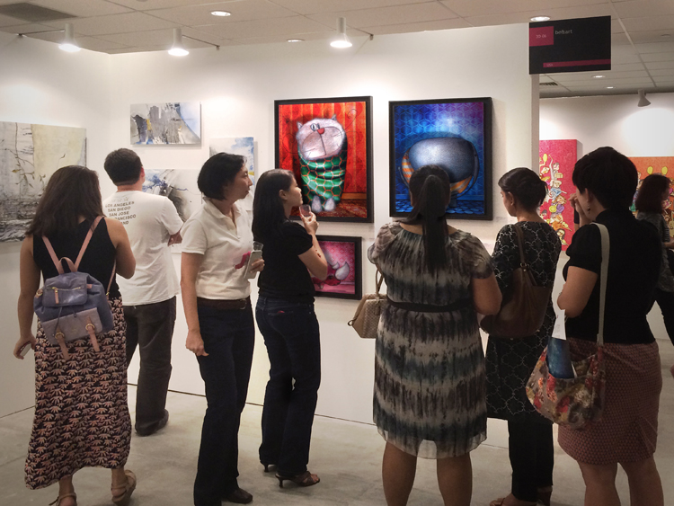 Exposition collective Foire Affordable Art Fair – Singapour – Asie du 17 au 19 Avril 2015