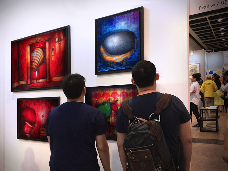 Exposition collective Foire Affordable Art Fair – Hong Kong – Chine du 22 au 24 Mai 2015