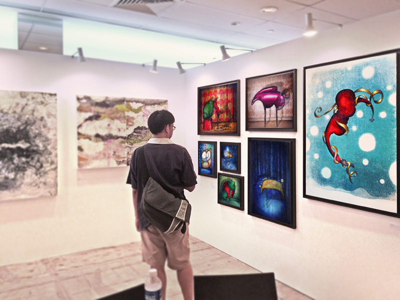 Exposition collective Foire Affordable Art Fair – Singapour – Asie du 12 au 15 Novembre 2015